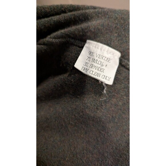 Eileen Fisher open front cardigan sz s olive green Casual Career Office Spring - Picture 5 of 5